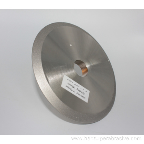 Diamond VEE V Shape Profile Carving Grinding Wheels